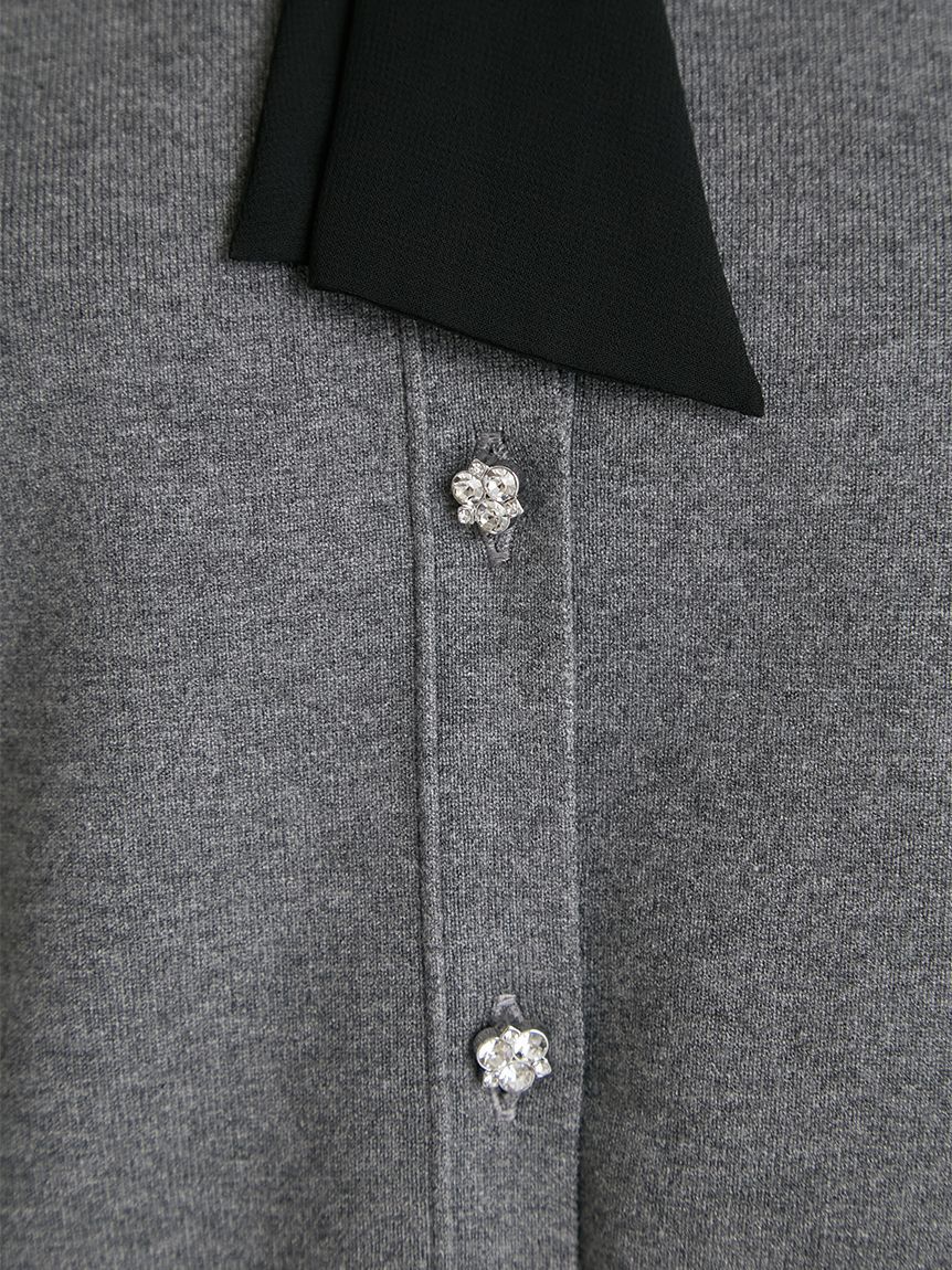 CELFORD「デタッチャブル総針カーディガン」|カーディガン|