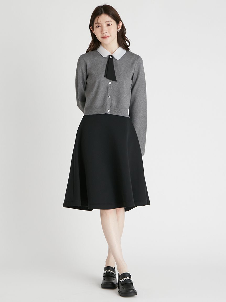 CELFORD「デタッチャブル総針カーディガン」|カーディガン|