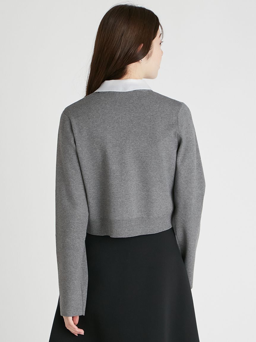 CELFORD「デタッチャブル総針カーディガン」|カーディガン|