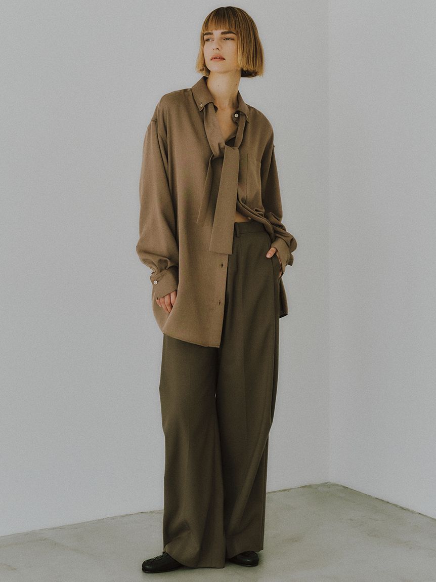 styling/「【セットアップ対応】サイドタックスーツパンツ」|その他|MOC