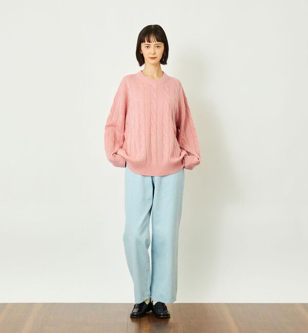 MACKINTOSH PHILOSOPHY「GREY LABEL ウールカシミヤケーブルニット」|ニット・セーター|