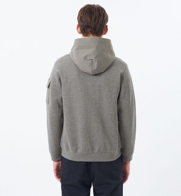 MACKINTOSH PHILOSOPHY「リブダンボールニット コンビパーカー」|ブルゾン・スタジャン|