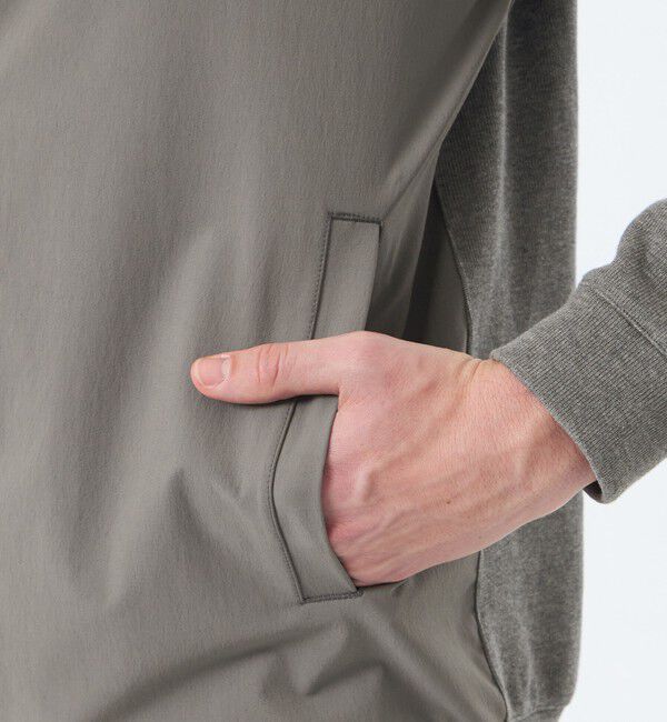 MACKINTOSH PHILOSOPHY「リブダンボールニット コンビパーカー」|ブルゾン・スタジャン|