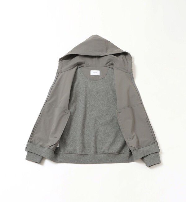 MACKINTOSH PHILOSOPHY「リブダンボールニット コンビパーカー」|ブルゾン・スタジャン|