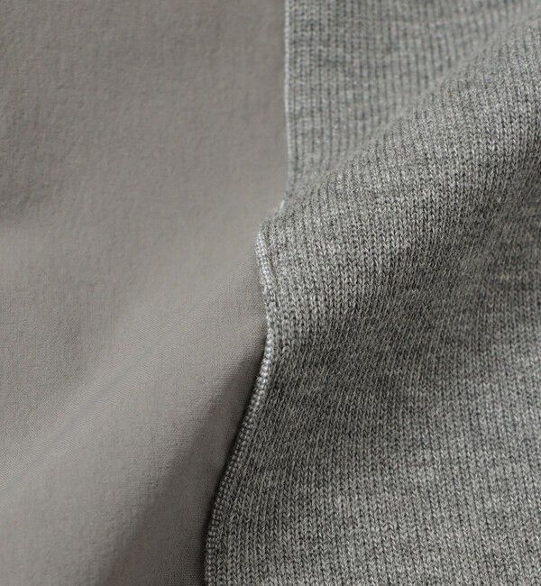 MACKINTOSH PHILOSOPHY「リブダンボールニット コンビパーカー」|ブルゾン・スタジャン|