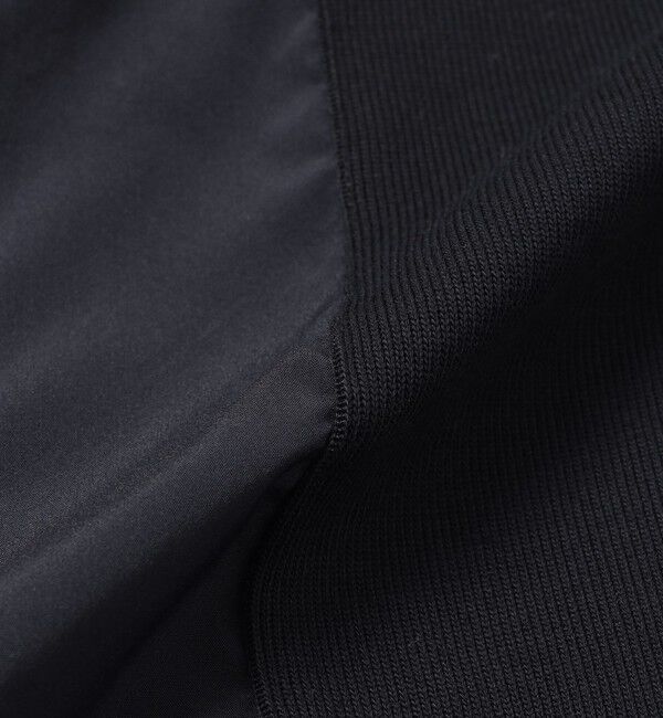 MACKINTOSH PHILOSOPHY「リブダンボールニット コンビパーカー」|ブルゾン・スタジャン|