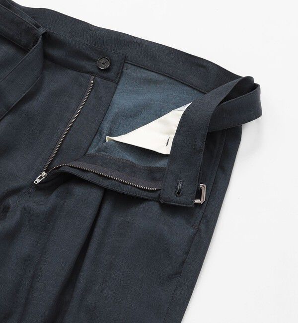  「ベルテッド デニムスラックス」|スラックス|