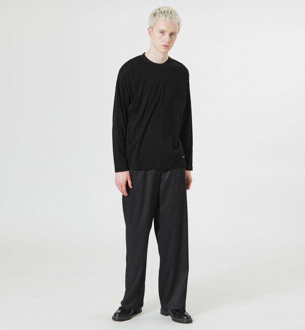  「シルケットスムースロンT」|Tシャツ・カットソー|