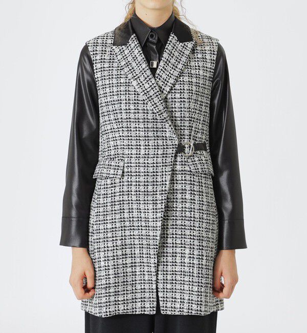  「ツイードタキシードジレ」|ベスト・ジレ|