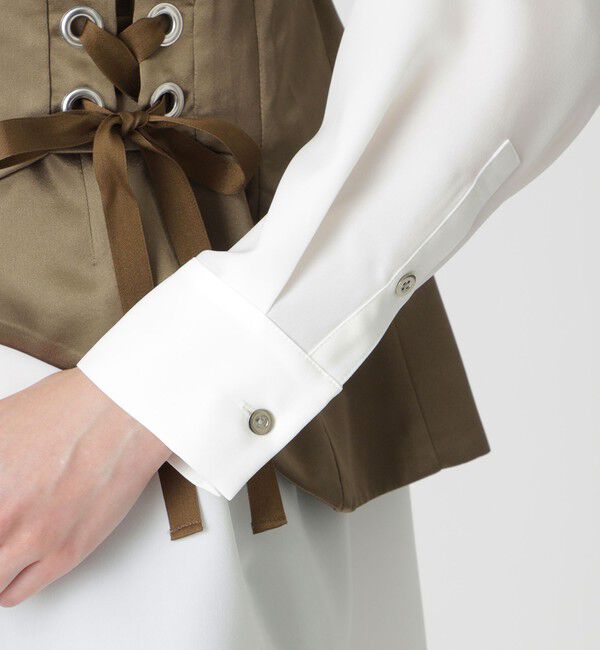  「【ドラマ着用商品】キャミコルセットブラウス」|シャツ・ブラウス|