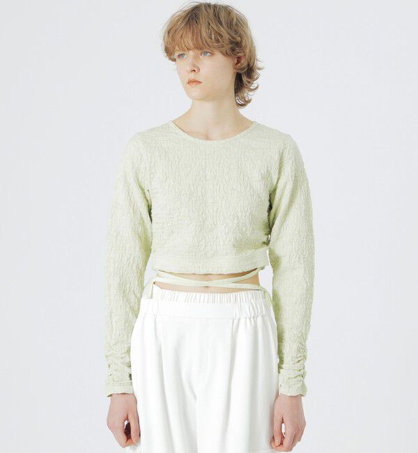  「サイドシャーリングプルオーバー」|Tシャツ・カットソー|