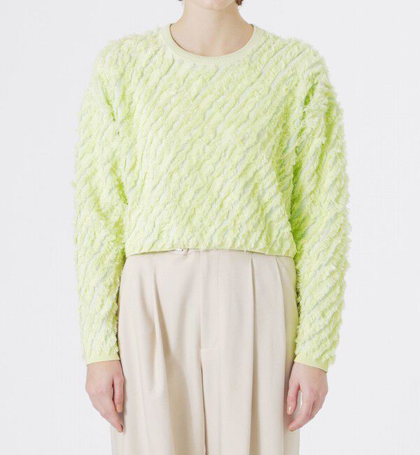  「カットジャガードプルオーバー」|ニット・セーター|