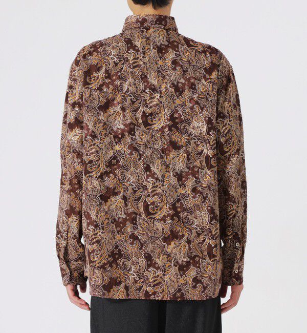  「シアーペイズリーシャツ」|シャツ・ブラウス|