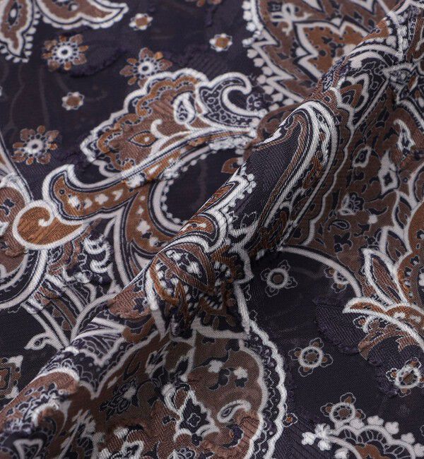  「シアーペイズリーシャツ」|シャツ・ブラウス|