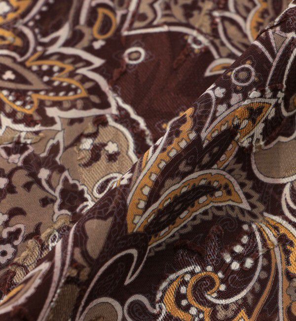 「シアーペイズリーシャツ」|シャツ・ブラウス|
