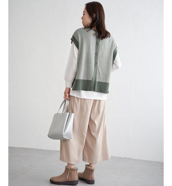 ikka「ニットベストアンサンブル」|ニット・セーター|