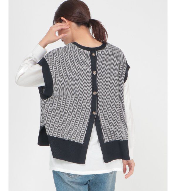 ikka「ニットベストアンサンブル」|ニット・セーター|