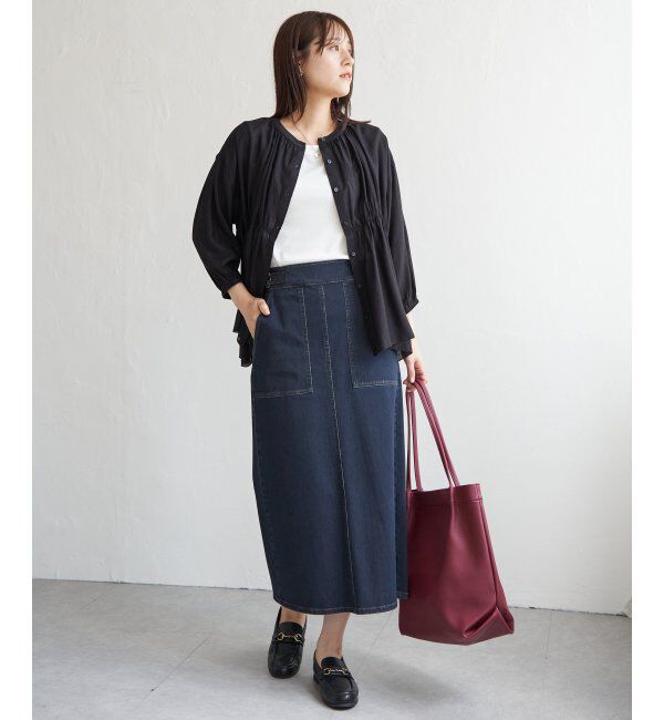 ikka「【2点セット】シアシャーリングブラウスアンサンブル」|シャツ・ブラウス|