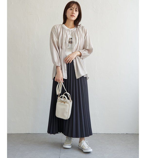 ikka「【2点セット】シアシャーリングブラウスアンサンブル」|シャツ・ブラウス|