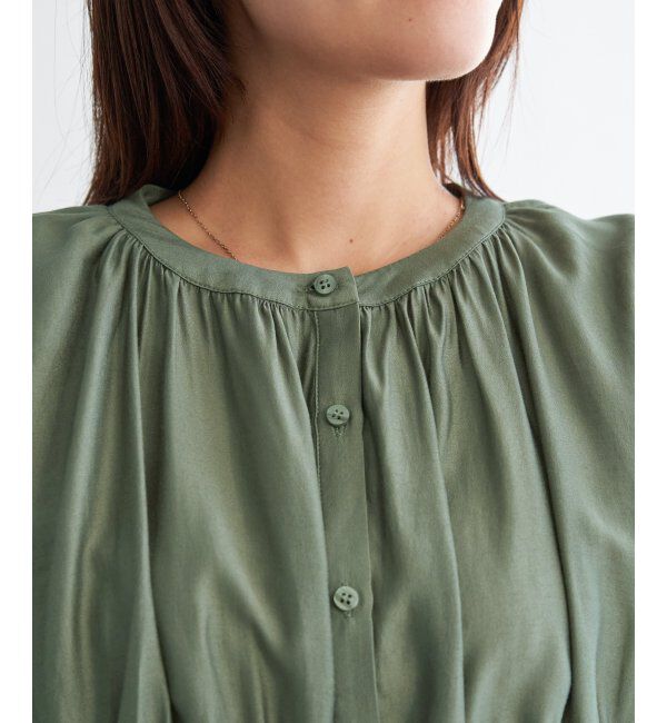 ikka「【2点セット】シアシャーリングブラウスアンサンブル」|シャツ・ブラウス|