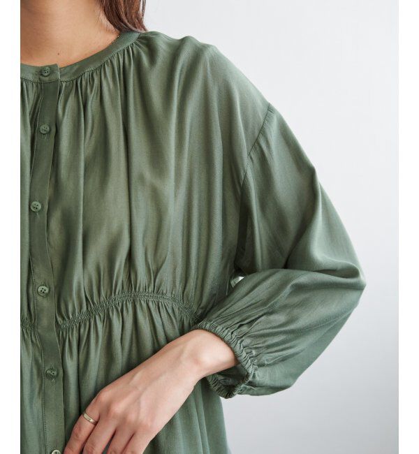 ikka「【2点セット】シアシャーリングブラウスアンサンブル」|シャツ・ブラウス|