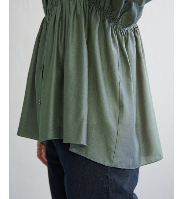 ikka「【2点セット】シアシャーリングブラウスアンサンブル」|シャツ・ブラウス|