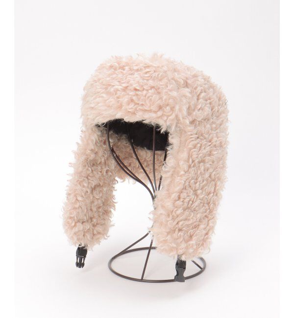 VENCE share style「シープ風フライトボア」|ニット帽|