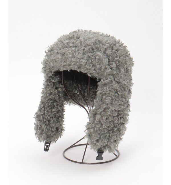 VENCE share style「シープ風フライトボア」|ニット帽|