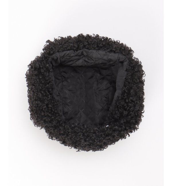 VENCE share style「シープ風フライトボア」|ニット帽|