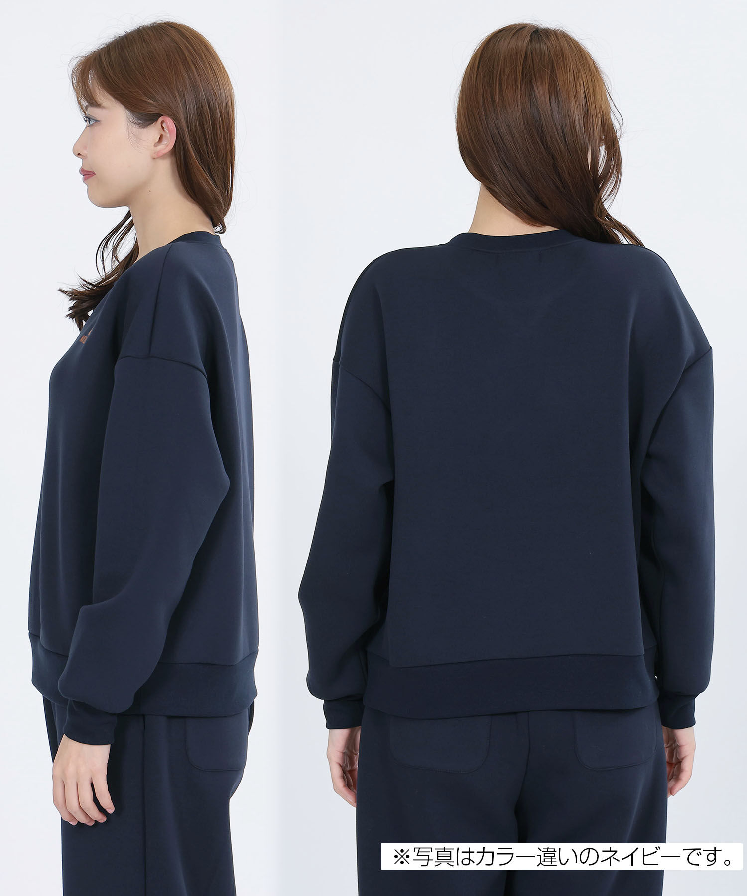 MARY QUANT「ロゴボンディング プルオーバー」|スウェット・ジャージ|