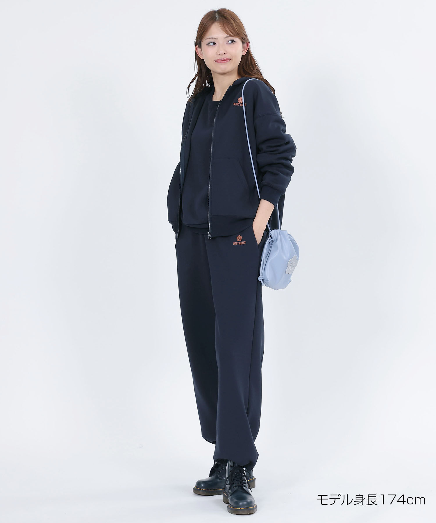 MARY QUANT「ロゴボンディング プルオーバー」|スウェット・ジャージ|