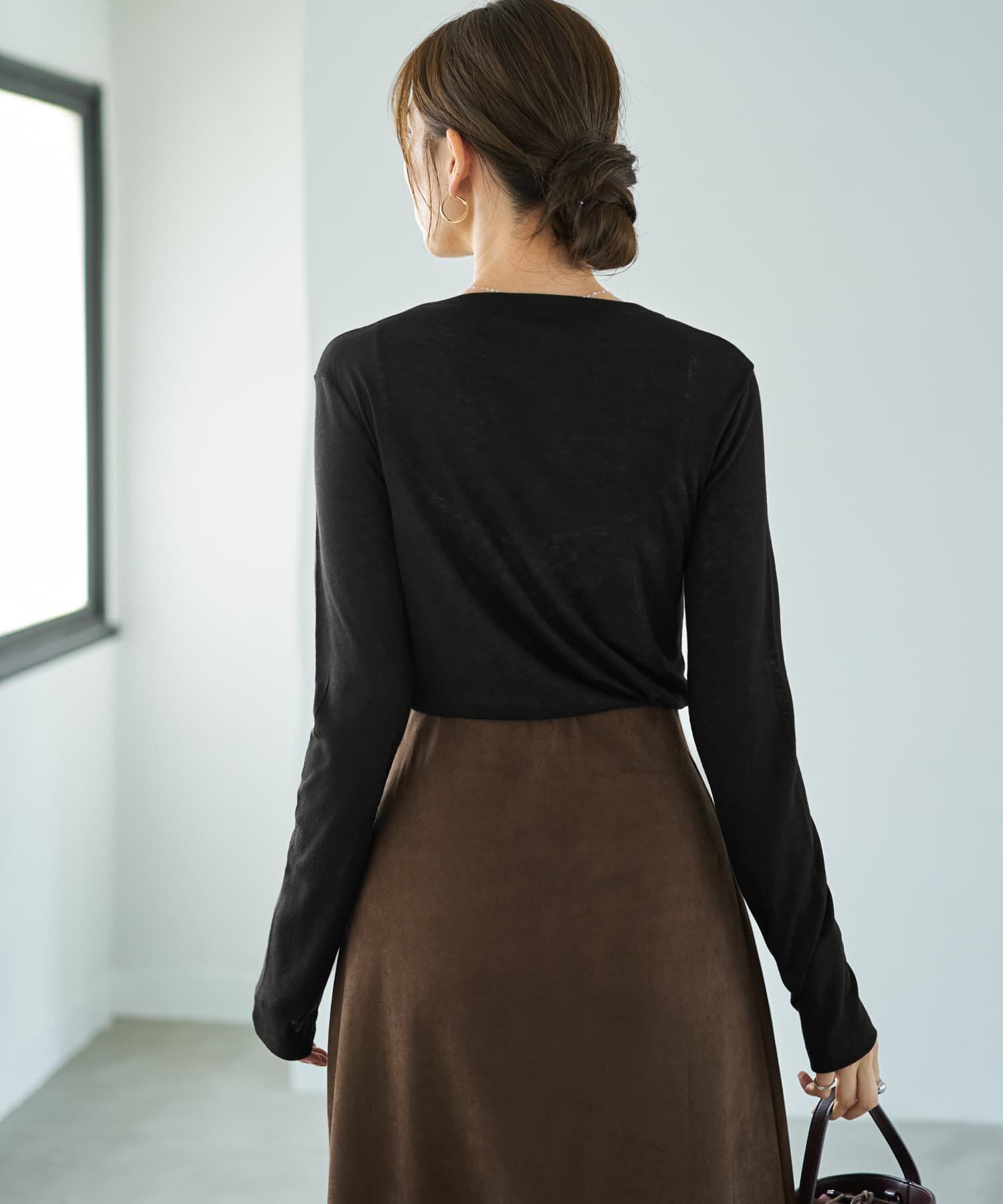 STYLE DELI「ピンタックふんわりシアートップス」|Tシャツ・カットソー|