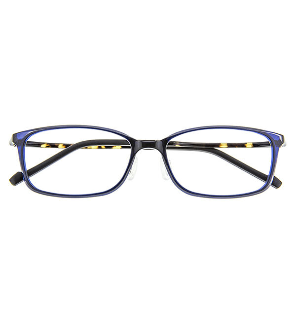  「Zoff SMART Skinny (ゾフ･スマート･スキニー) ウェリントン メガネ」|メガネ|ブルー2