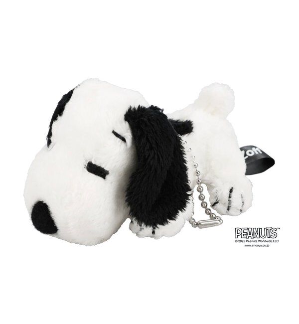  「Zoff PEANUTS メガネ/サングラス ふわふわ ﾏｽｺｯﾄｸﾘｰﾅｰ スヌーピー アンディ オラフ SNOOPY グッズ ギフト」|サングラス|ホワイト