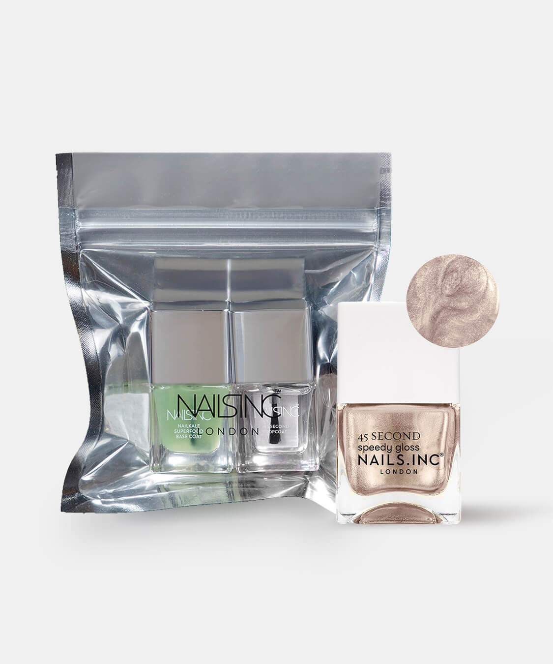  「Mini Base and Top Kit + 45 SECOND SPEEDY」|ネイルカラー|ｺｰﾙﾐｰｲﾝｺﾍﾞﾝﾄｶﾞｰﾃﾞﾝ