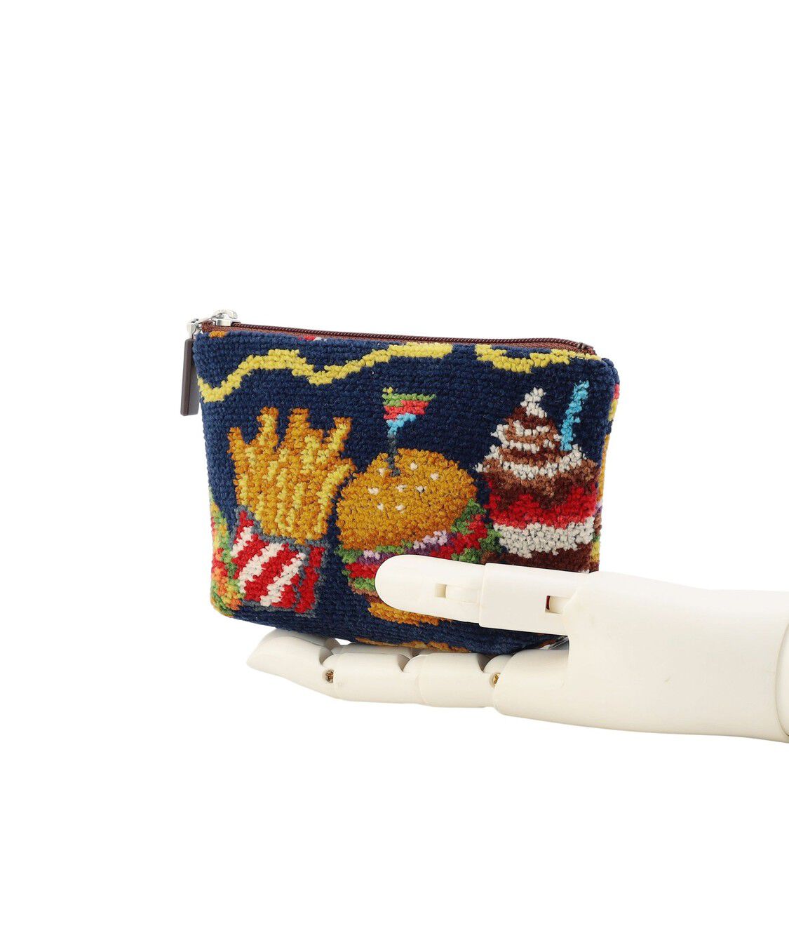 LOVERARY BY FEILER「バーガーショップ　舟型ポーチ　L/BUR-257125」|ポーチ|