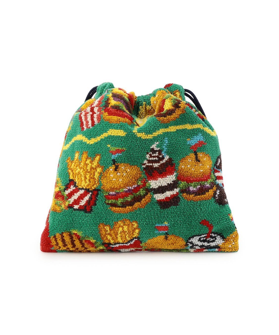 LOVERARY BY FEILER「バーガーショップ　巾着　L/BUR-257127」|ポーチ|