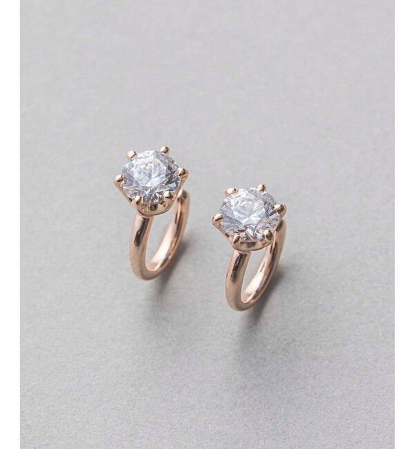 ete「ティンクル ラウンド イヤリング」|イヤリング|