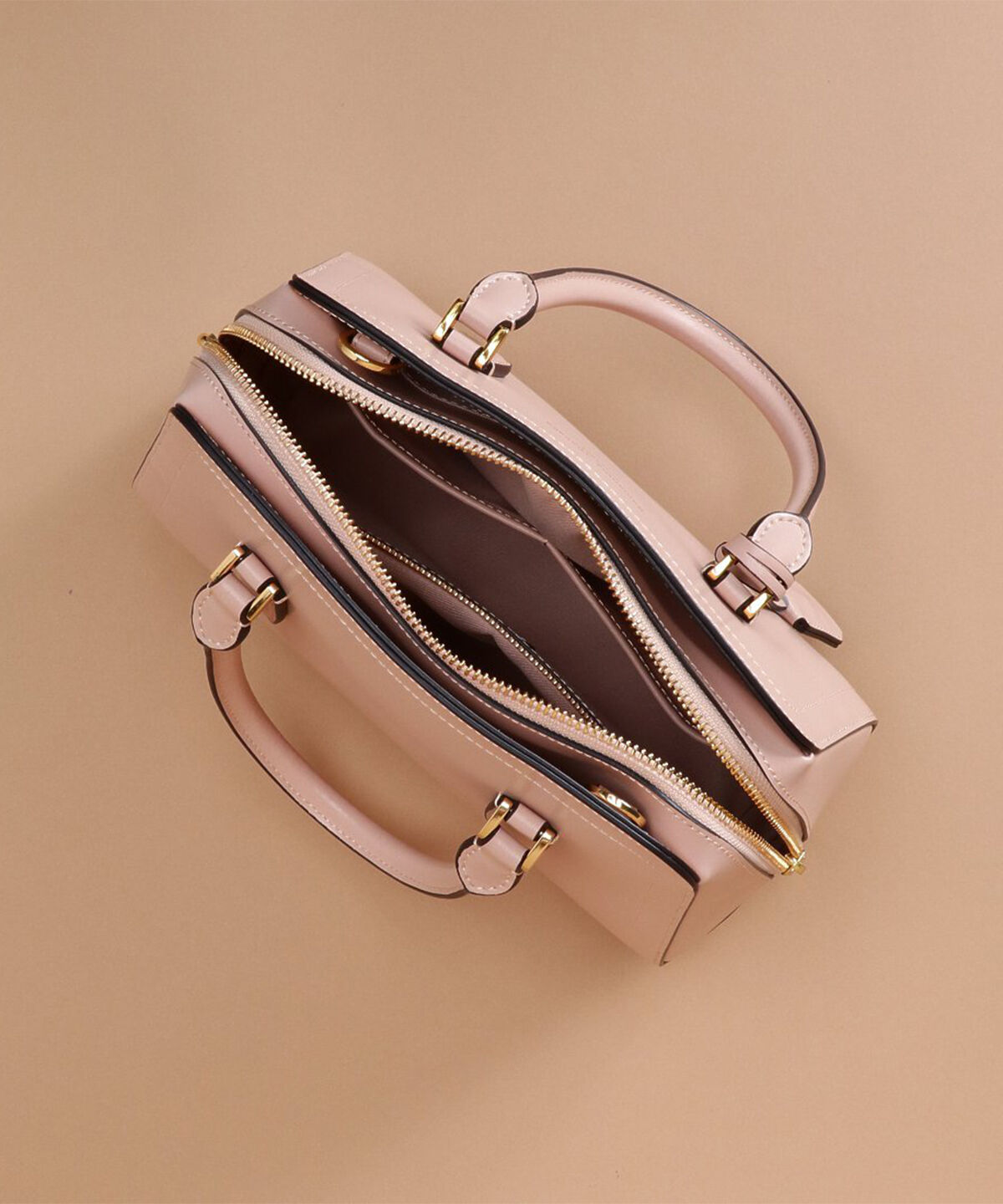 Samantha Thavasa「トラペズミニヨン ボストンバッグ 小サイズ」|ハンドバッグ|