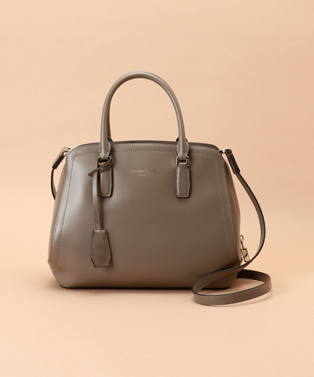 Samantha Thavasa「トラペズミニヨン ボストンバッグ 大サイズ」|ハンドバッグ|