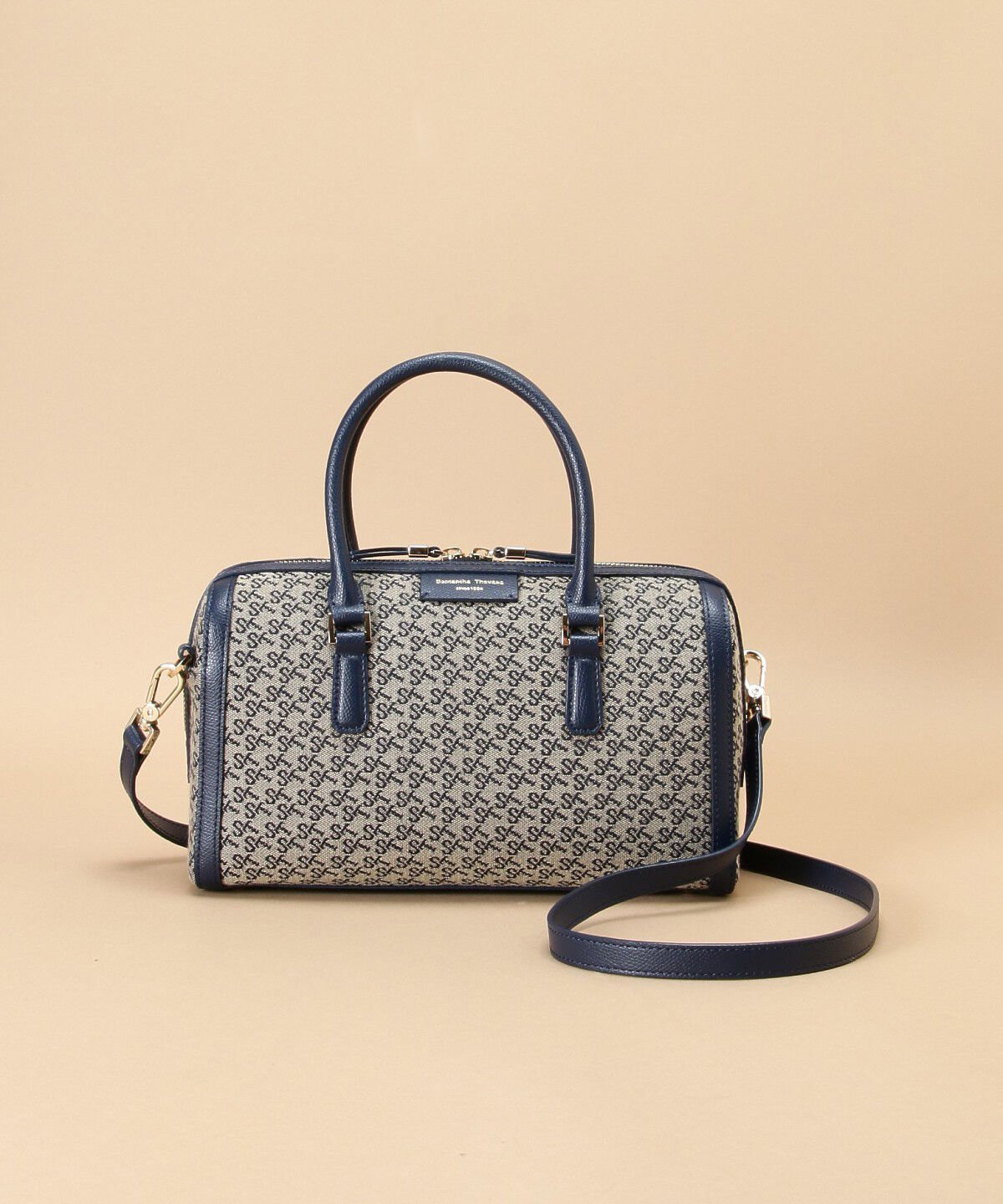 Samantha Thavasa「ST Jacquard ボストン オリゾンタール」|ボストンバッグ|