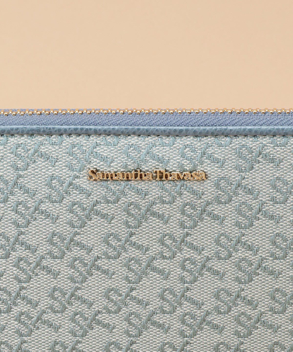 Samantha Thavasa「ST Jacquard ラウンド長財布」|財布|