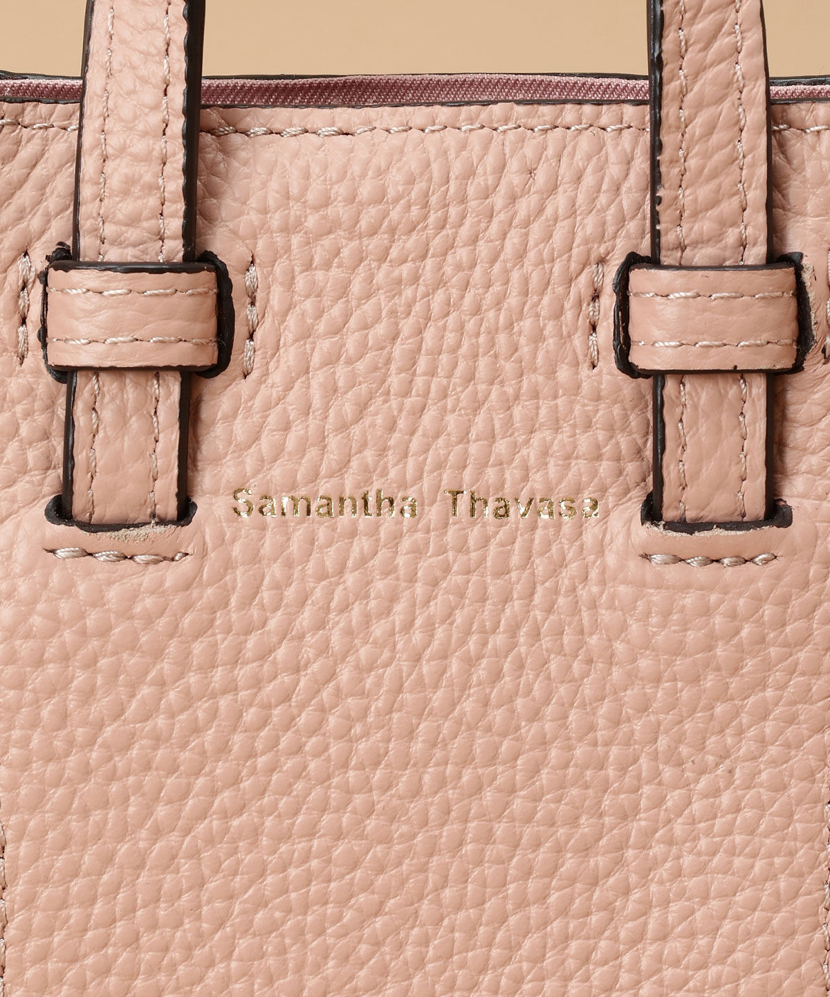 Samantha Thavasa「シンプルスクエア型 レザーミニショルダーバッグ」|ショルダー・メッセンジャー|