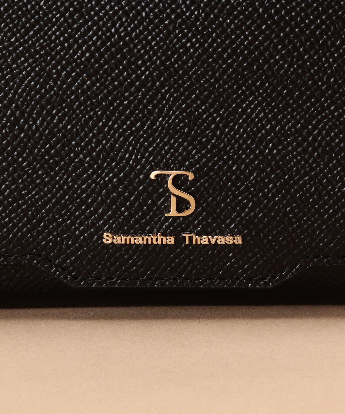 Samantha Thavasa「シンプルラメ 三つ折り財布」|財布|