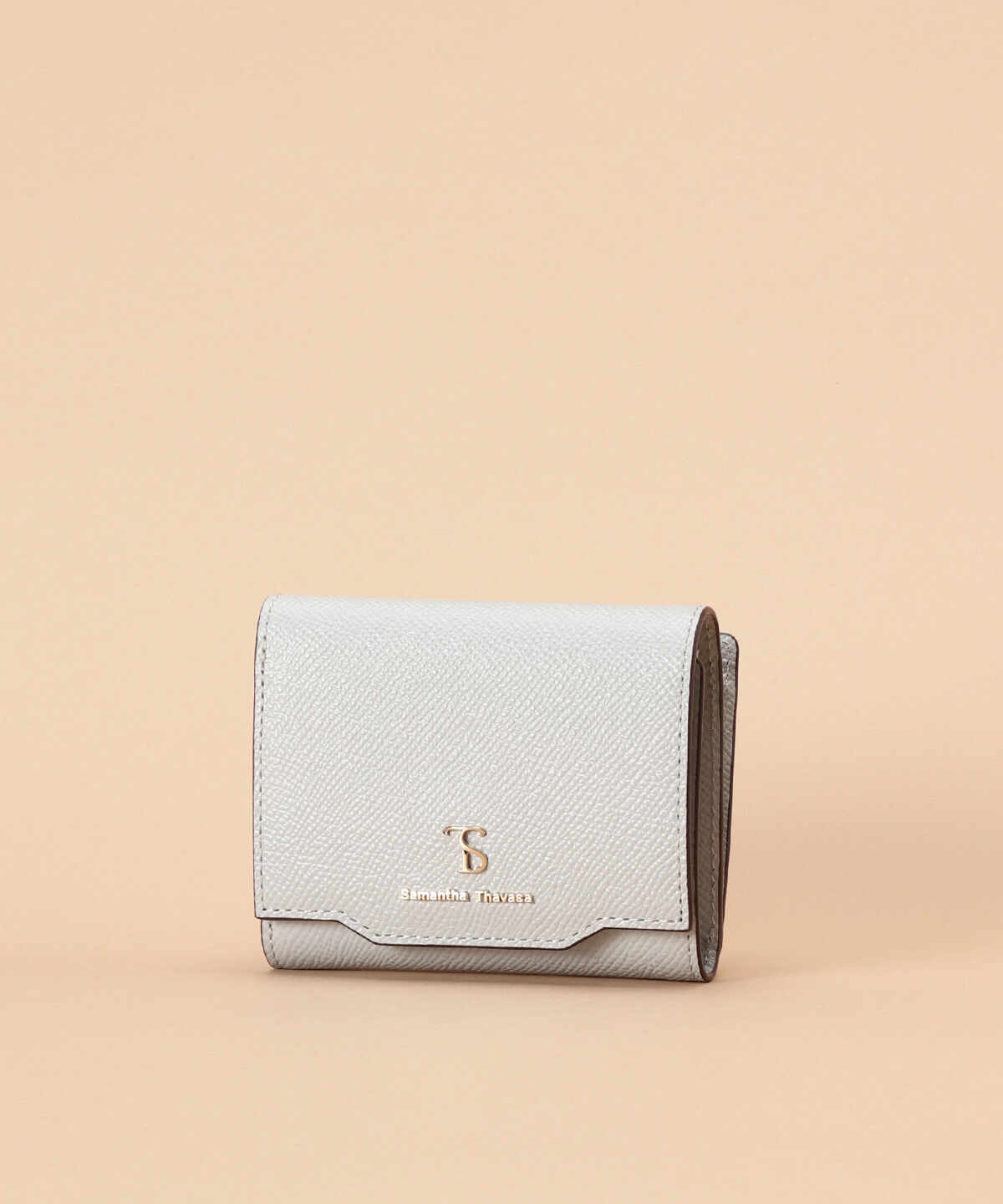 Samantha Thavasa「シンプルラメ 三つ折り財布」|財布|