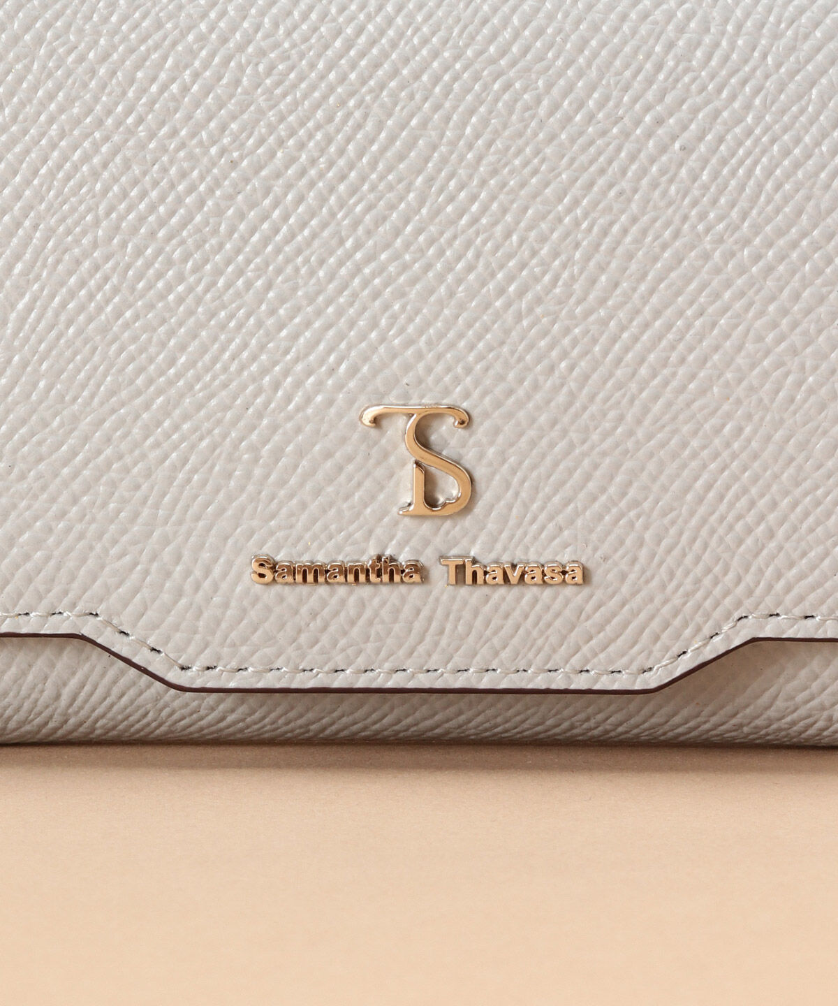 Samantha Thavasa「シンプルラメ 三つ折り財布」|財布|