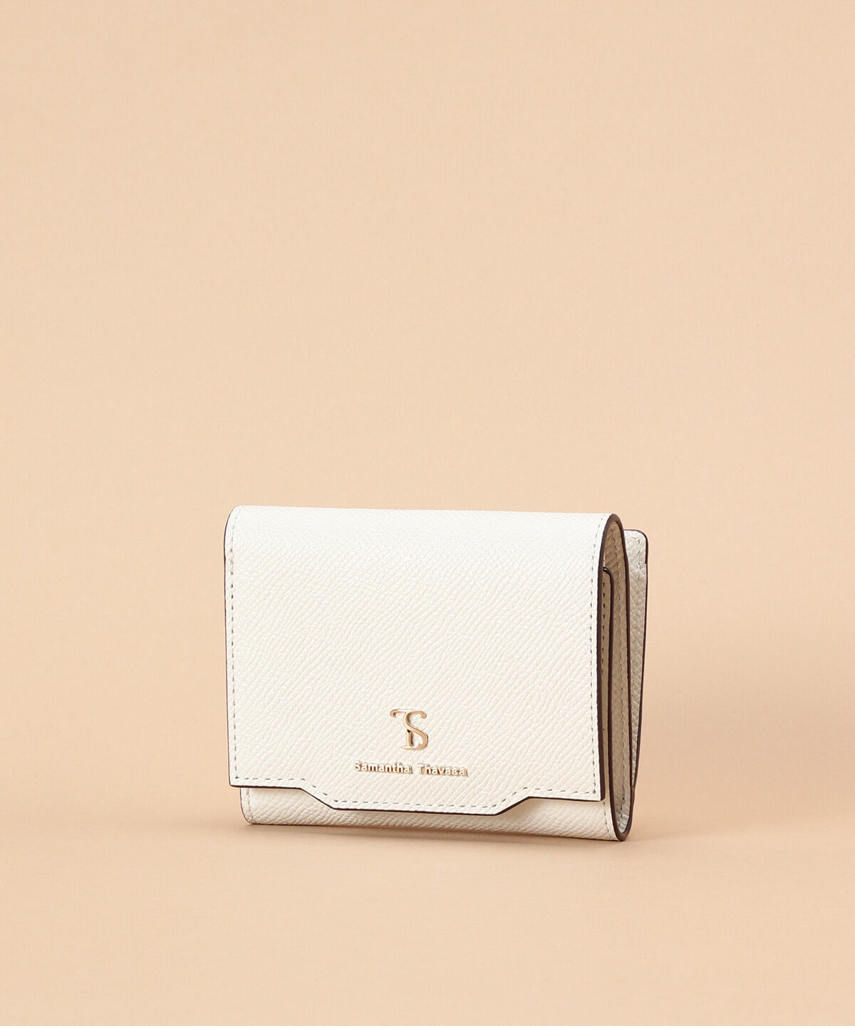 Samantha Thavasa「シンプルラメ 三つ折り財布」|財布|