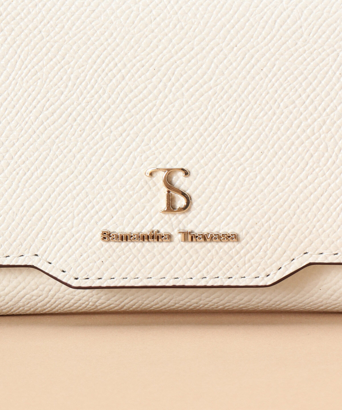 Samantha Thavasa「シンプルラメ 三つ折り財布」|財布|