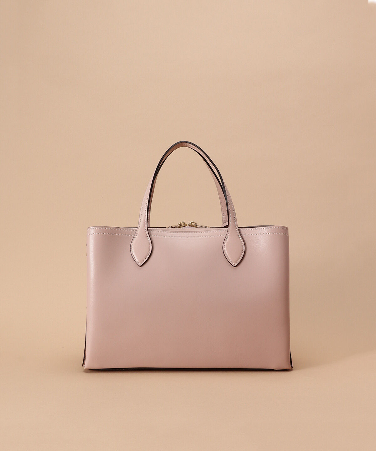 Samantha Thavasa「ウォータプルーフレザー ボックスハンドバッグ 大サイズ」|ハンドバッグ|