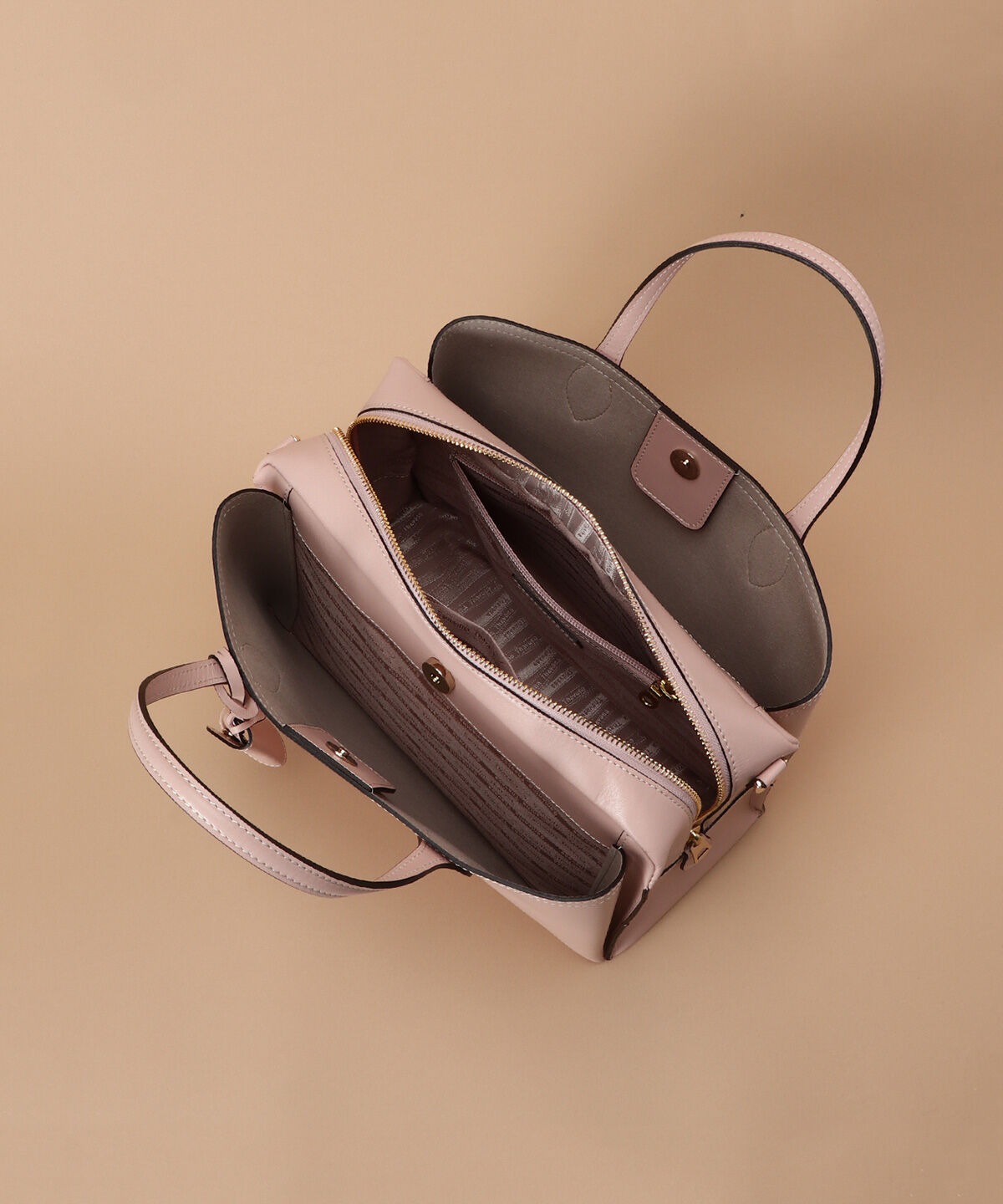 Samantha Thavasa「ウォータプルーフレザー ボックスハンドバッグ 大サイズ」|ハンドバッグ|